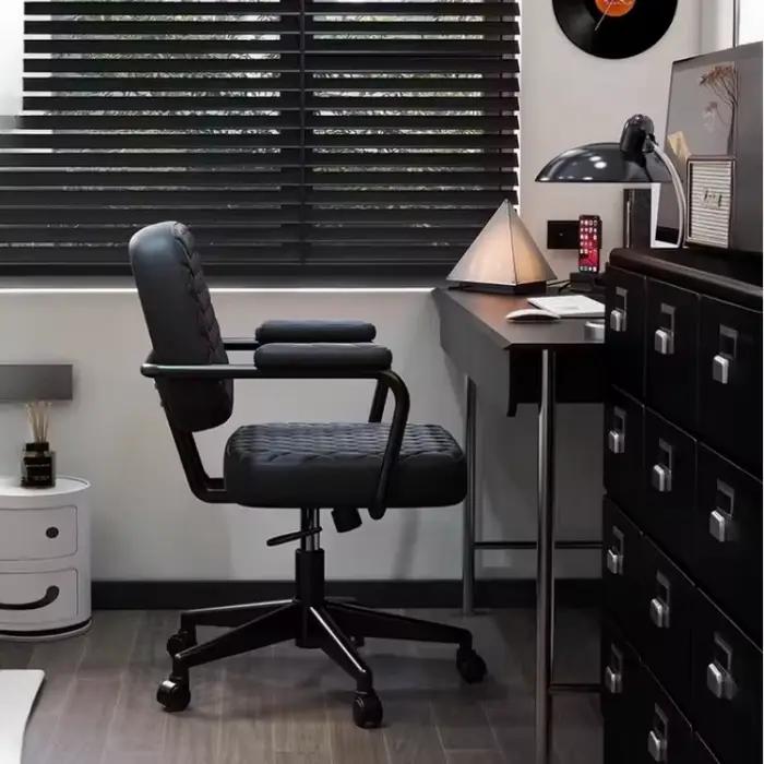 Chaise de bureau ergonomique design moderne confortable pour travail et méditation occasionnelle multifonctionnelle durable et élégante