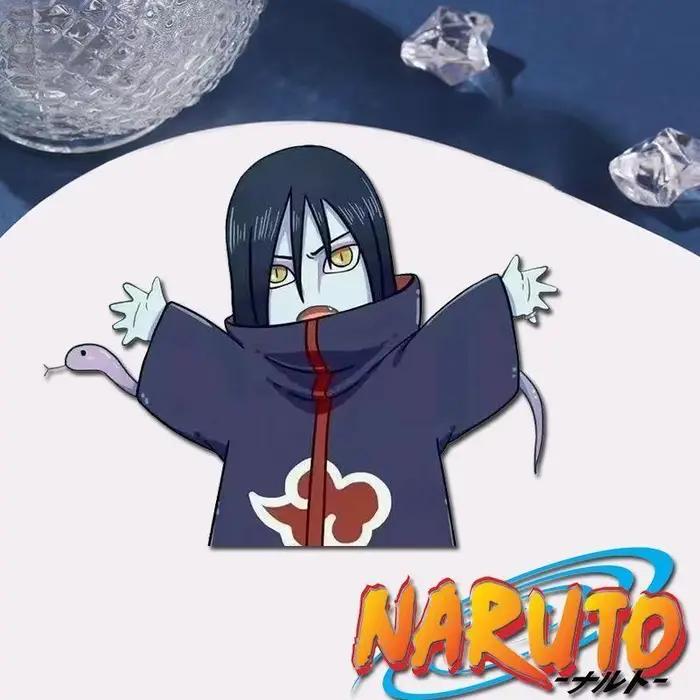 Naruto Q version dessin animé périphérique broche Akatsuki câlin acrylique badge cartable sac à crayons accessoires étudiant Halloween cadeau