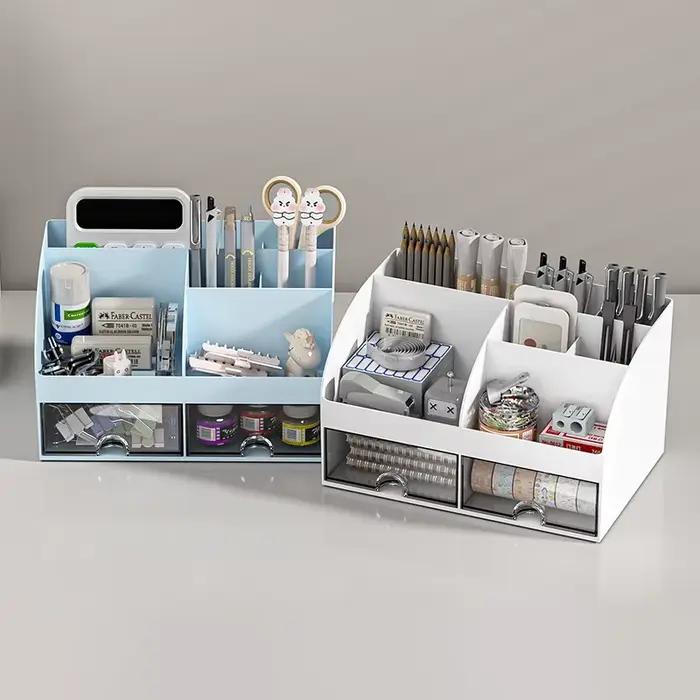 Organisateur de bureau avec 2 tiroirs