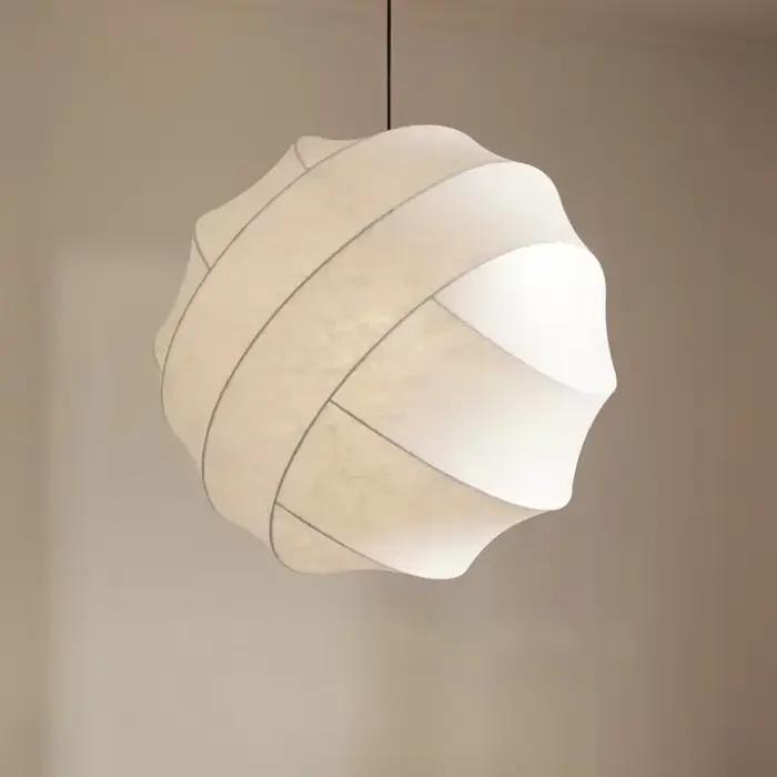 Lampe en papier Noguchi Isamu pour chambre à coucher et restaurant