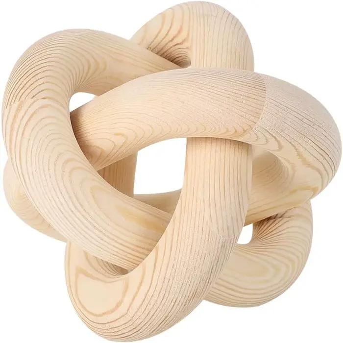 JOLink-Décor d'étagère en bois enrichi