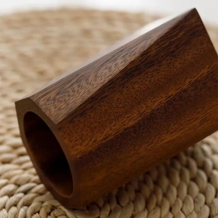 Porte-stylos en bois de noyer vintage multifonctionnel pour bureau et école élégant pour bureau et occasions spéciales