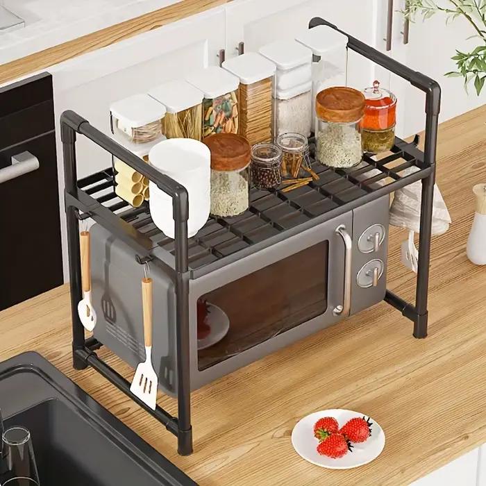 1 support de rangement pour micro-ondes