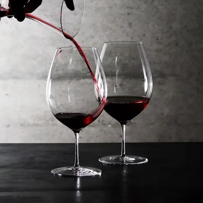 Verre à vin rouge Bordeaux JINYOUJIA Cava 18oz 560ml, fabriqué à la main, ultra fin, qualité parfaite, matériau en cristal, style Kimura, gobelet