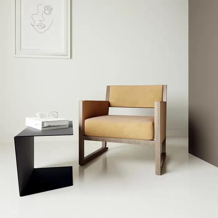 Table basse nordique minimaliste de styliste danois