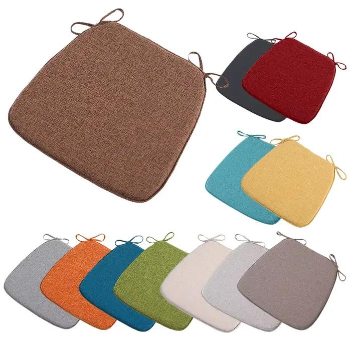 Coussinets de chaise coussins de siège antidérapants coussin