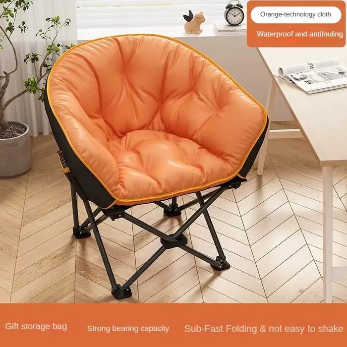 Chaise pliante pour chambre à coucher et salon, design unique, multicolore, confort étudiant et familiale, idéal pour étude, détente et parties de jeux