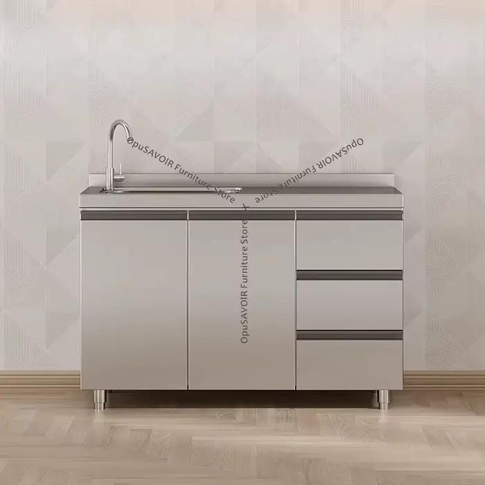 Armoire murale de cuisine en acier inoxydable 304