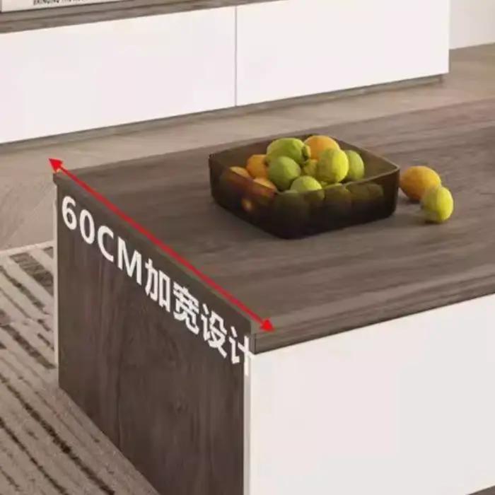 Meuble TV moderne design vertical de luxe