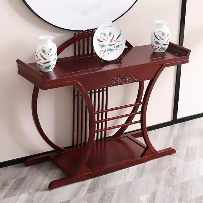 Table Console au Design chinois du milieu du siècle