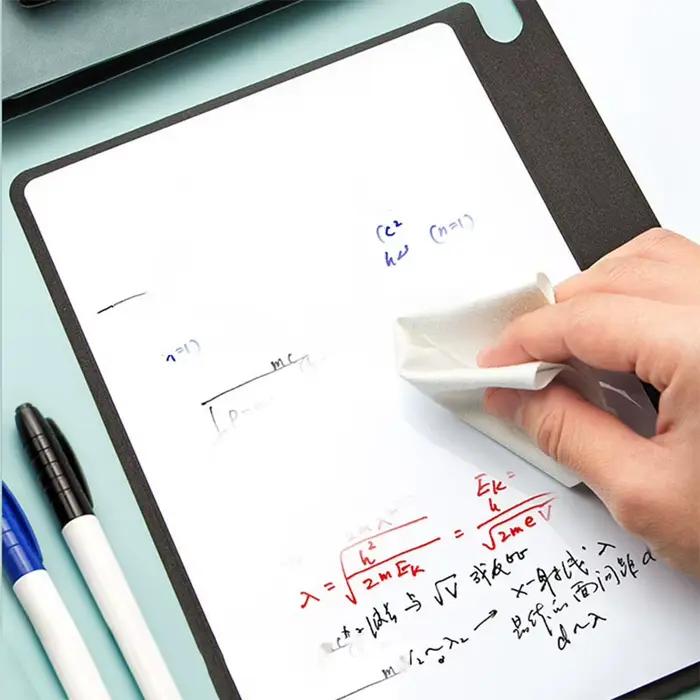 Ensemble de carnet de notes pour tableau blanc réutilisable