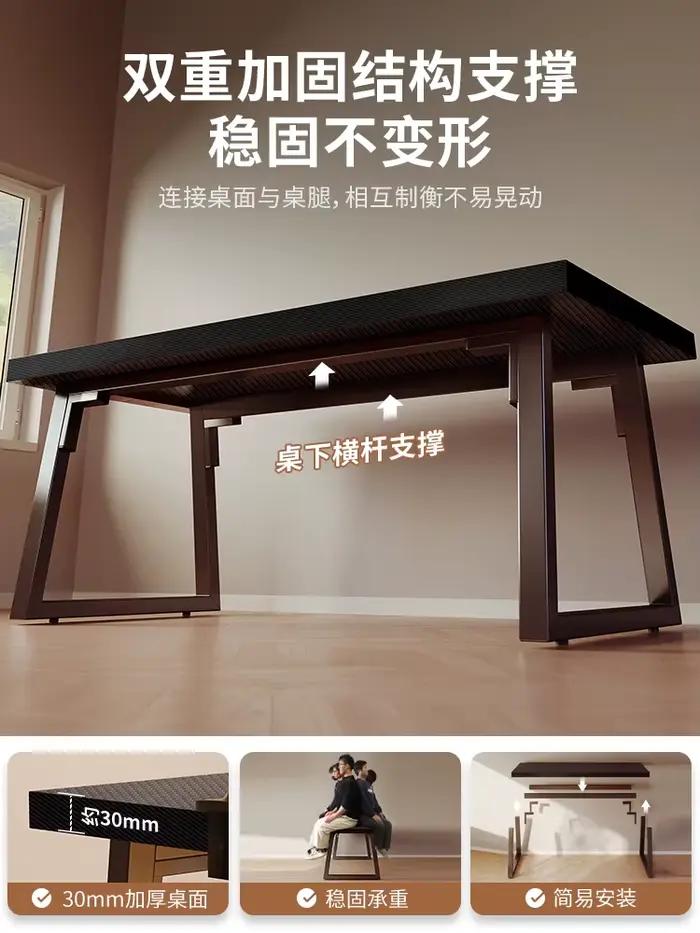Bureau de jeu, bureau d'ordinateur en fibre de carbone