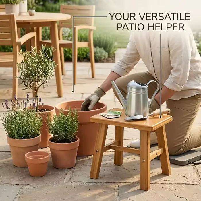 Banc à chaussures minimaliste en bois massif – Tabouret de rangement multifonctionnel pour entrée, épaissi et robuste, forte capacité de charge – Gain de place