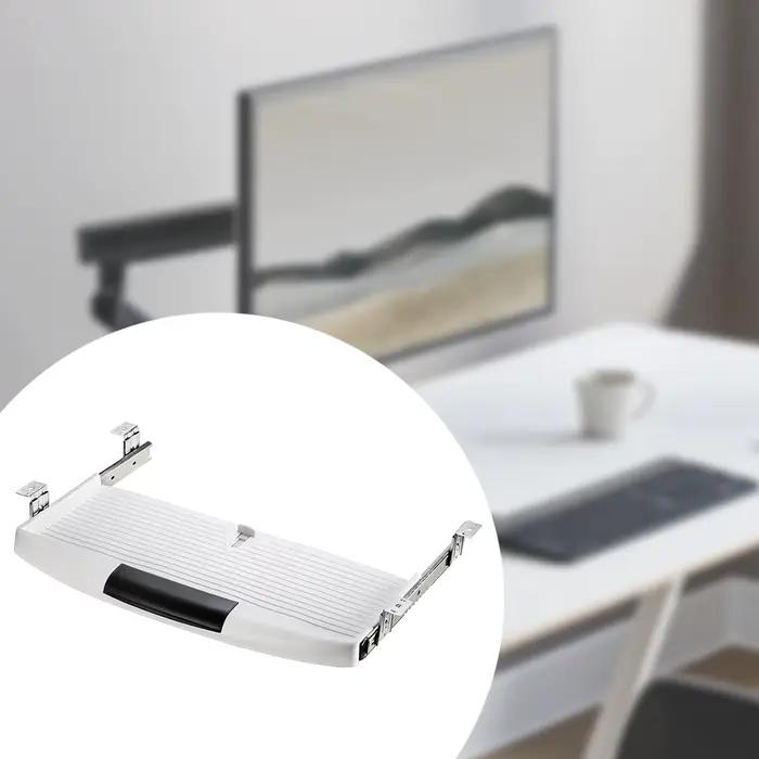 Plateau pour clavier sous le bureau