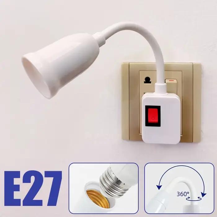Tête de lampe rotative à prise directe