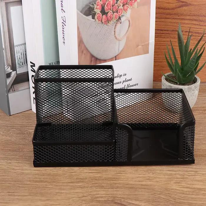 Porte-stylo en métal pour bureau