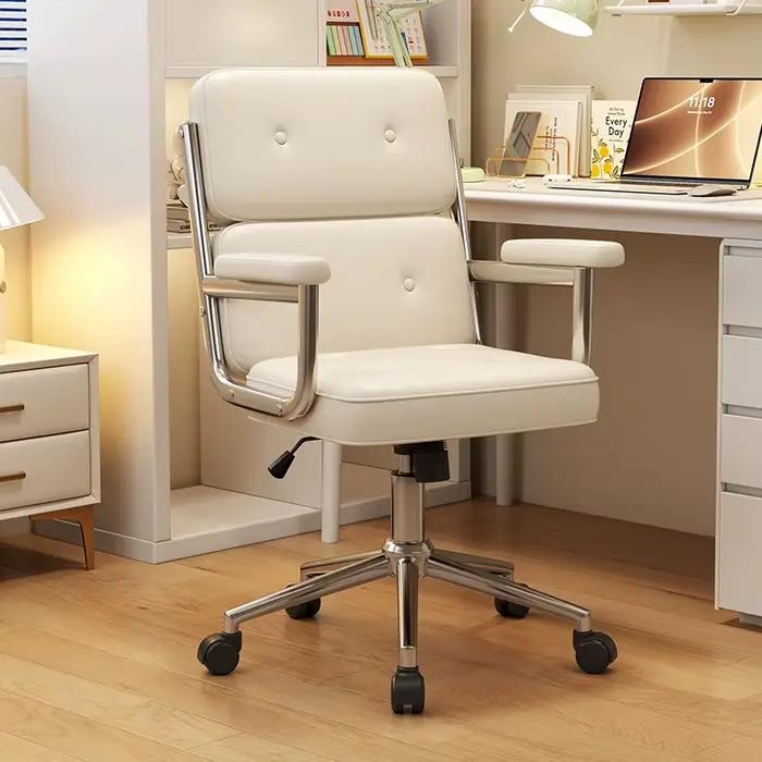 Chaise de bureau de luxe Vintage fauteuil pliant réglable moderne