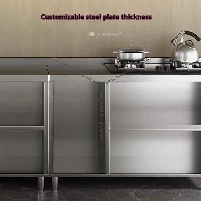 Armoire murale de cuisine en acier inoxydable 304
