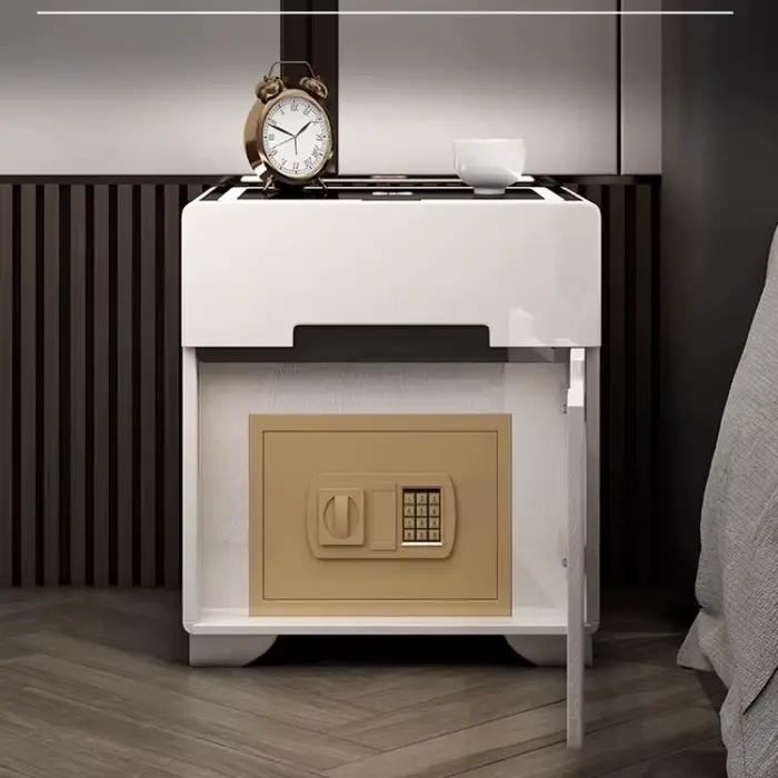 Table de chevet étroite de luxe pour chambre principale