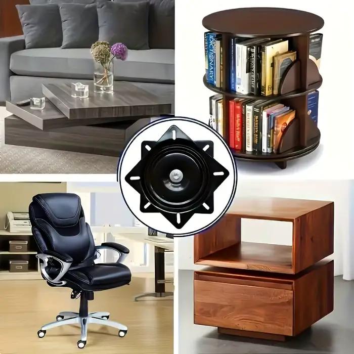 Base pivotante pour chaise robuste 6"/4"