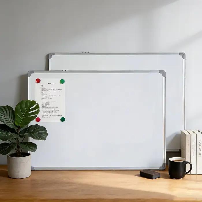 Tableau blanc magnétique double face