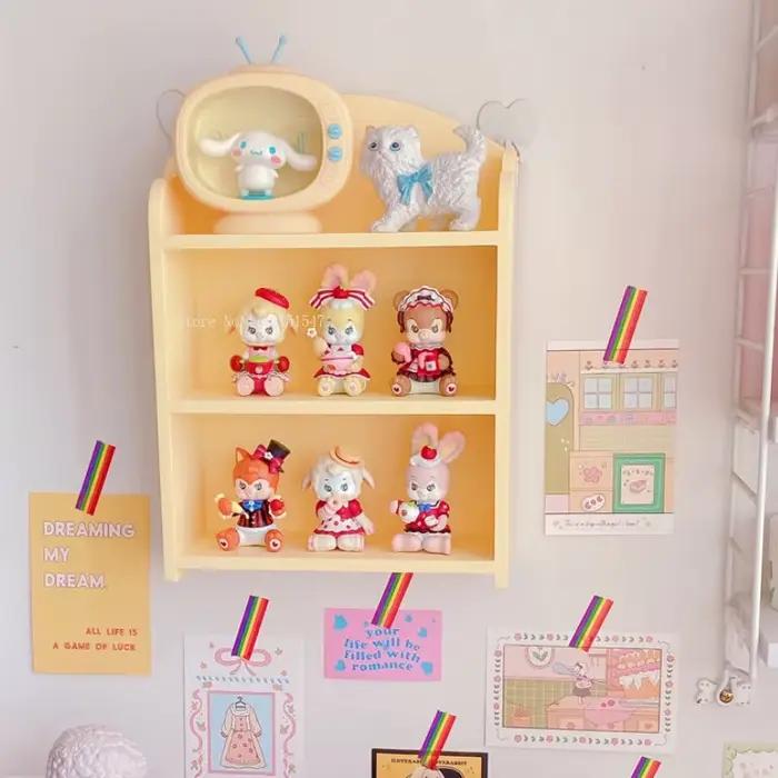 Étagère de rangement simple pour bureau au troisième étage