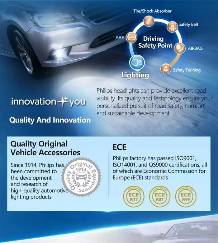 Philips-Lumière de sauna standard D2R HID 85126 35W SG, lumière blanche brillante 4200K, lampe d'origine de voiture, approuvée ECE, 100% authentique, 1X