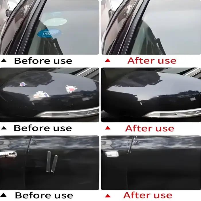 Spray dissolvant d'adhésif à action rapide – Feuilles sans résidus, peuvent enlever la colle, des autocollants et des résidus collants de voitures, de meubles et d'appareils – Convient à une variété d