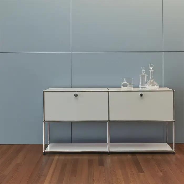 Module modulaire bricolage meubles buffet taille personnalisée armoire en acier inoxydable meuble Tv salon