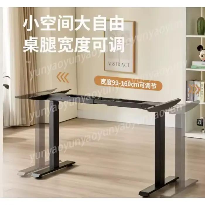Pieds de bureau réglables électriques à double moteur