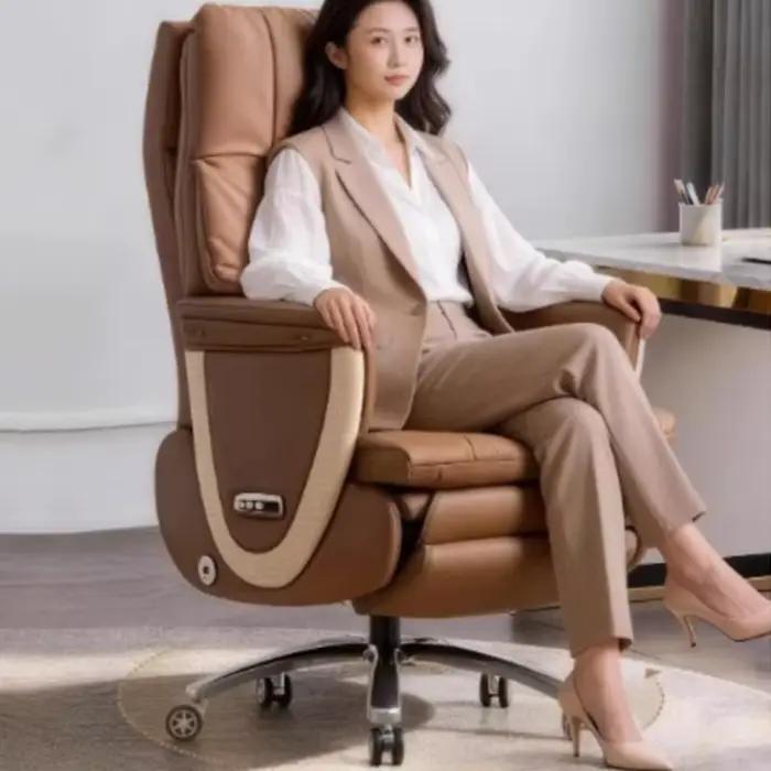 Fauteuil de bureau ergonomique à roulettes