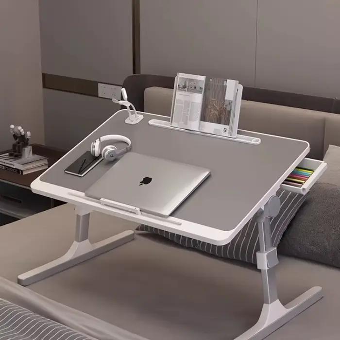 Table de lit pliante multifonction à hauteur réglable