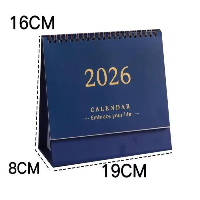 Calendrier de planificateur à mini bobine pour accessoires de bureau ; Conception simple et compacte