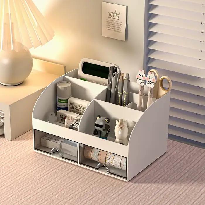 Organisateur de bureau avec 2 tiroirs