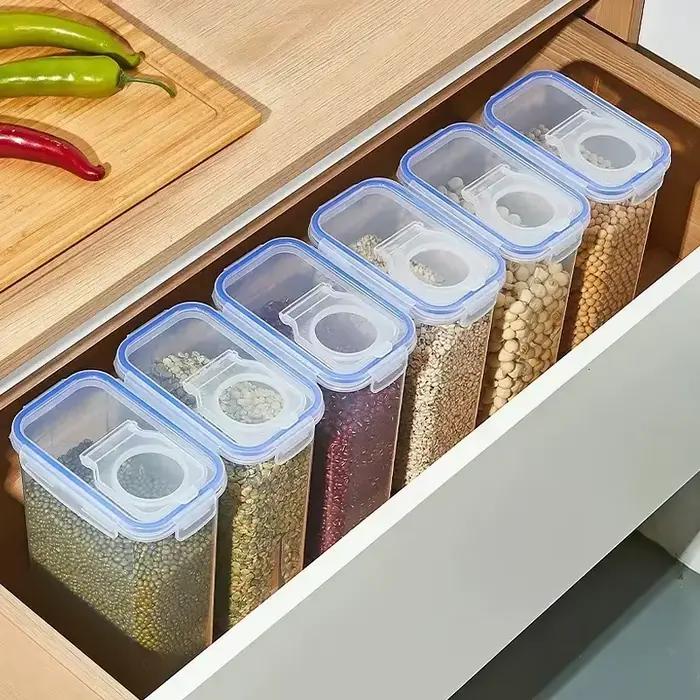 Ensemble de 3 contenants de rangement avec couvercles