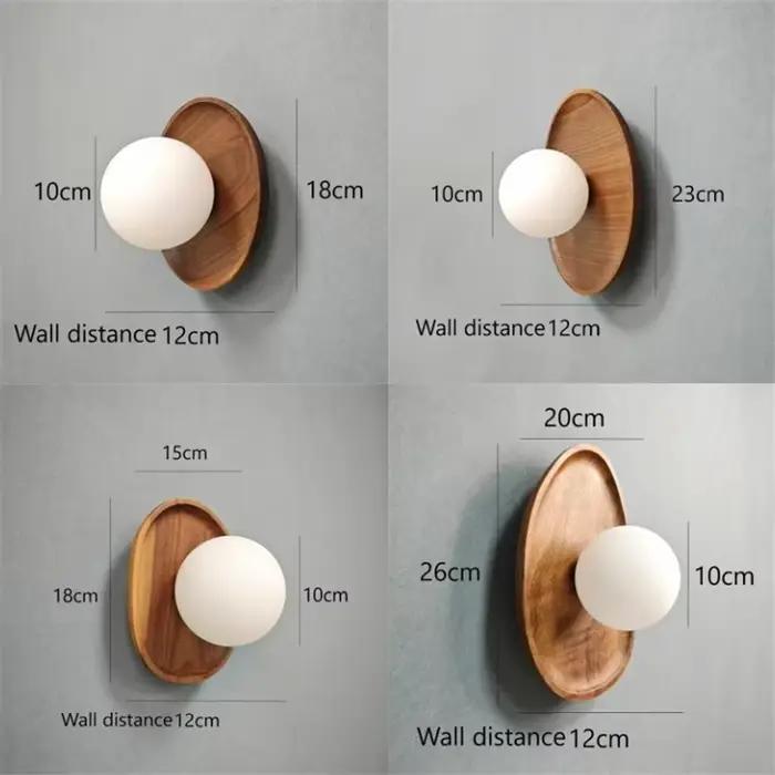 Applique Murale en Bois Naturel