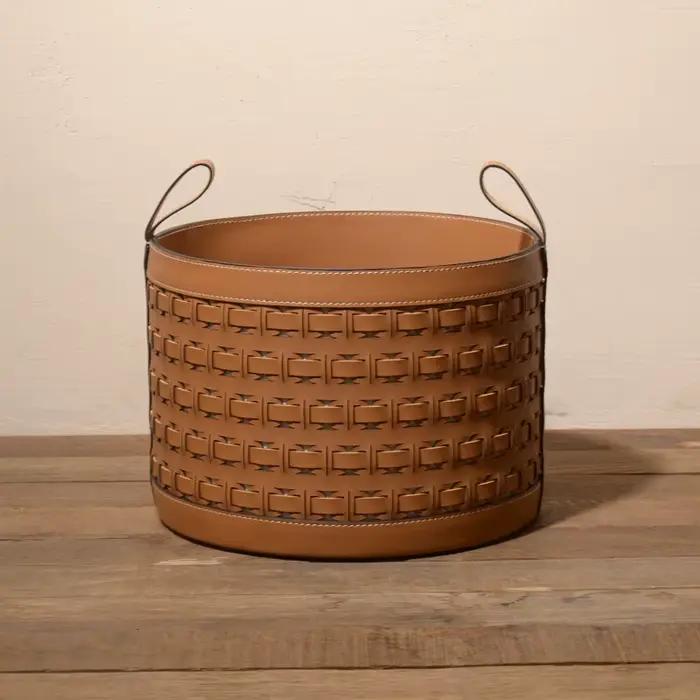 Panier de rangement de luxe léger