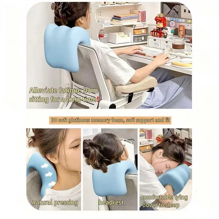 Appui-tête pour chaise de poste de travail de bureau