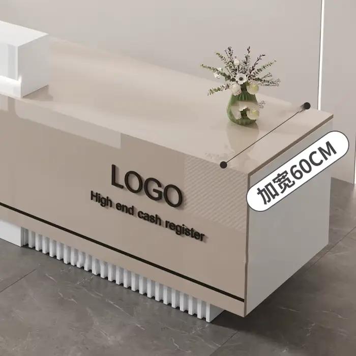 Table de bureau Premium personnalisée Glamour luxe Simple élégant