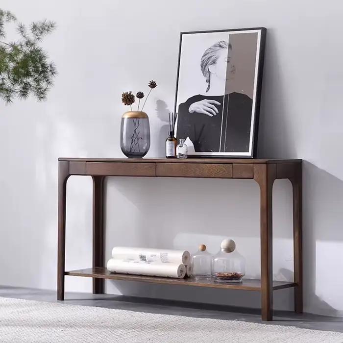 Wabi Sabi – Table Console Premium avec rangement