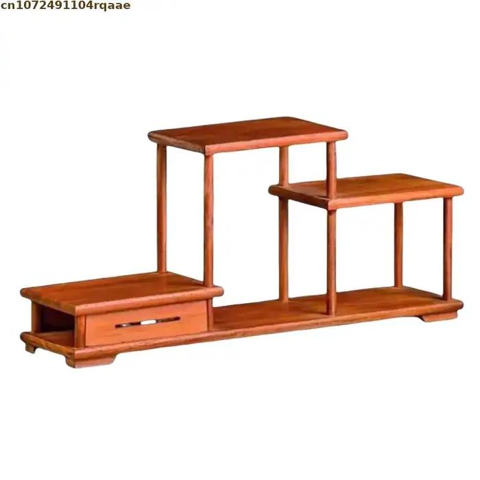 Étagères décoratives miniatures en bois