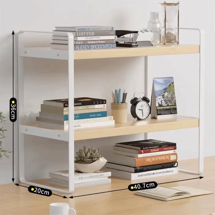 Étagère de rangement de bureau en fer