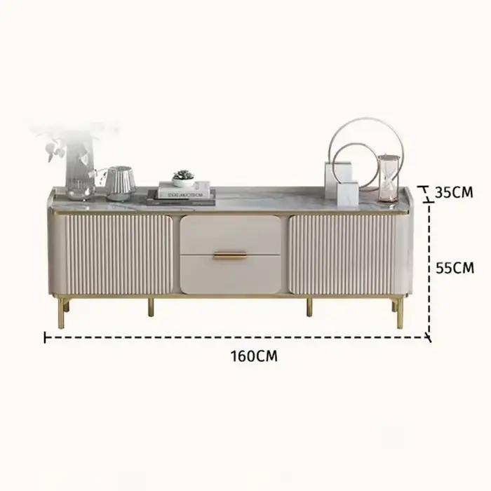 Meuble TV de luxe esthétique moderne