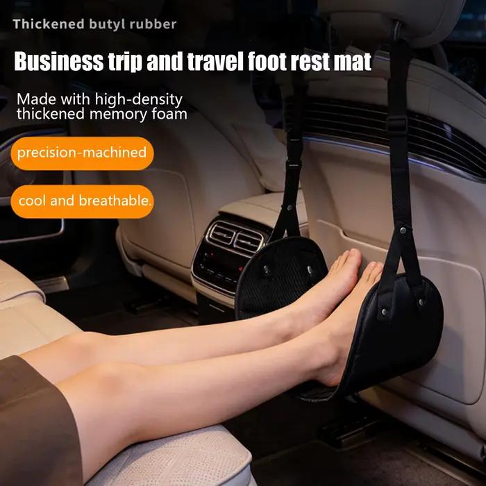Hamac pour les pieds portable et réglable avec repose-pieds confortable pour avion