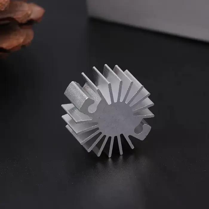 Radiateur en aluminium pour LED 23mm x 10mm ou dissipateur thermique à puce unique, 1W, pour lampe domestique, remplaçable