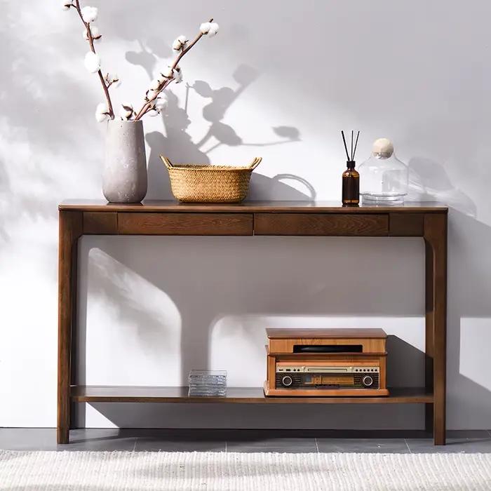 Wabi Sabi – Table Console Premium avec rangement