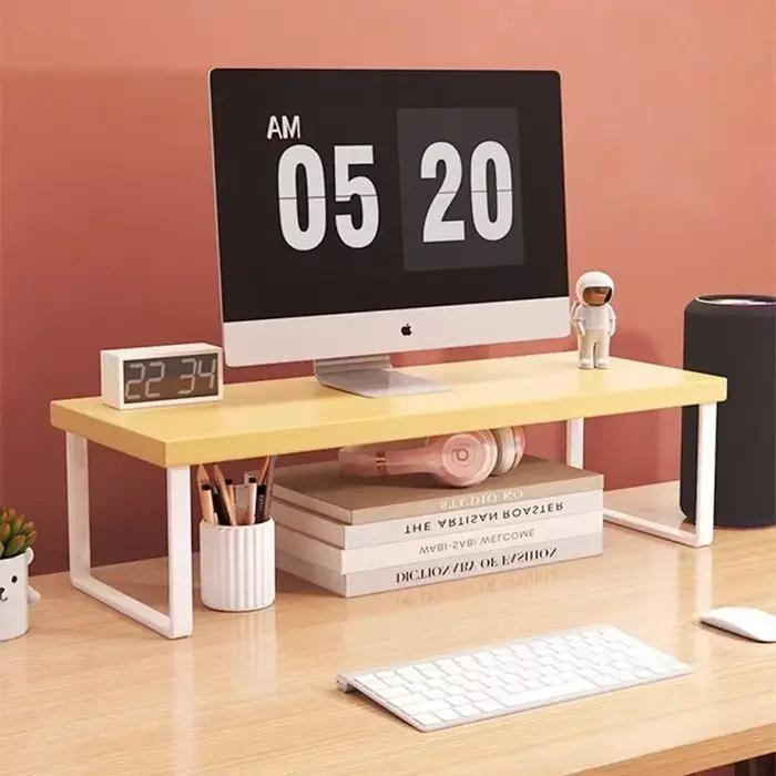 Moniteur étagère surélevée bureau ordinateur portable