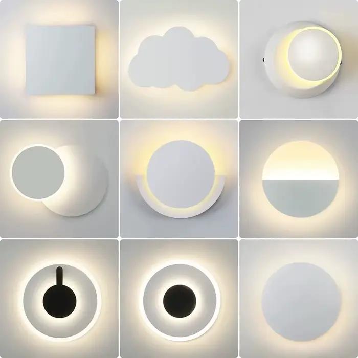 Applique murale, lampe murale de fond pour chambre et salon