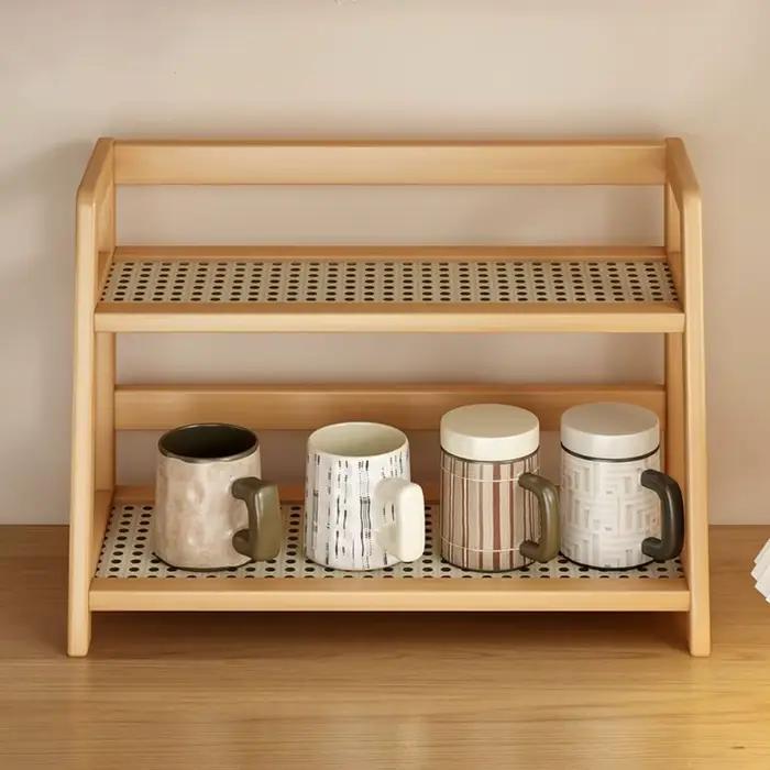 Étagère de rangement en bois