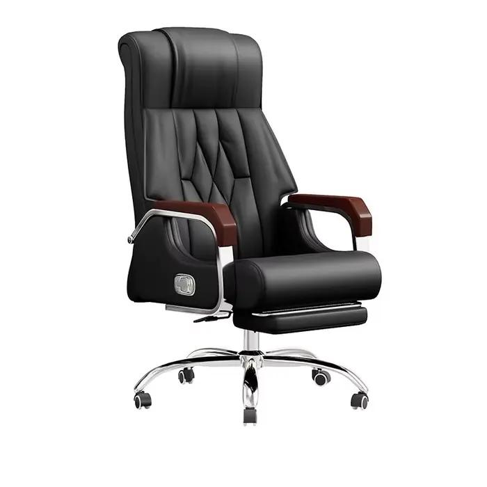 Accessoire de bureau ergonomique moderne chaise de direction élégante avec appui lombaire pour femmes et hommes occasions spéciales bureau de travail à domicile